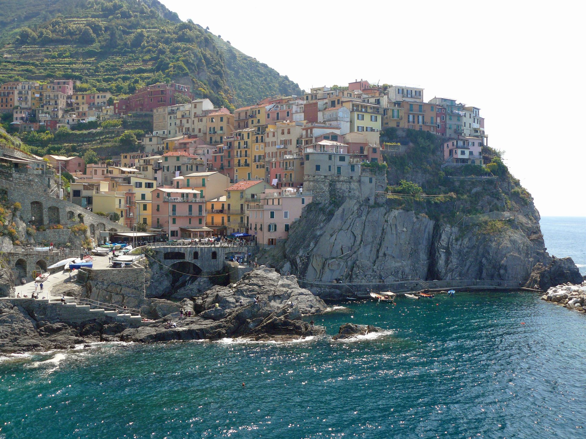 Cinque Terre a pie