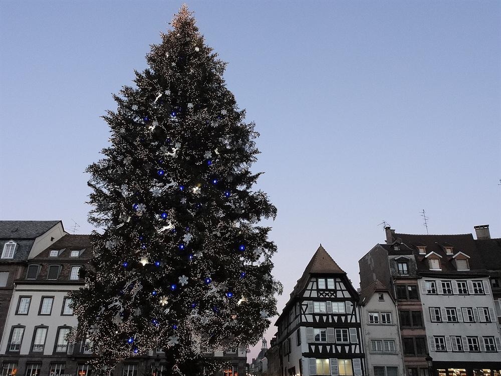 Gran árbol de Navidad de la plaza Kléber, Estrasburgo