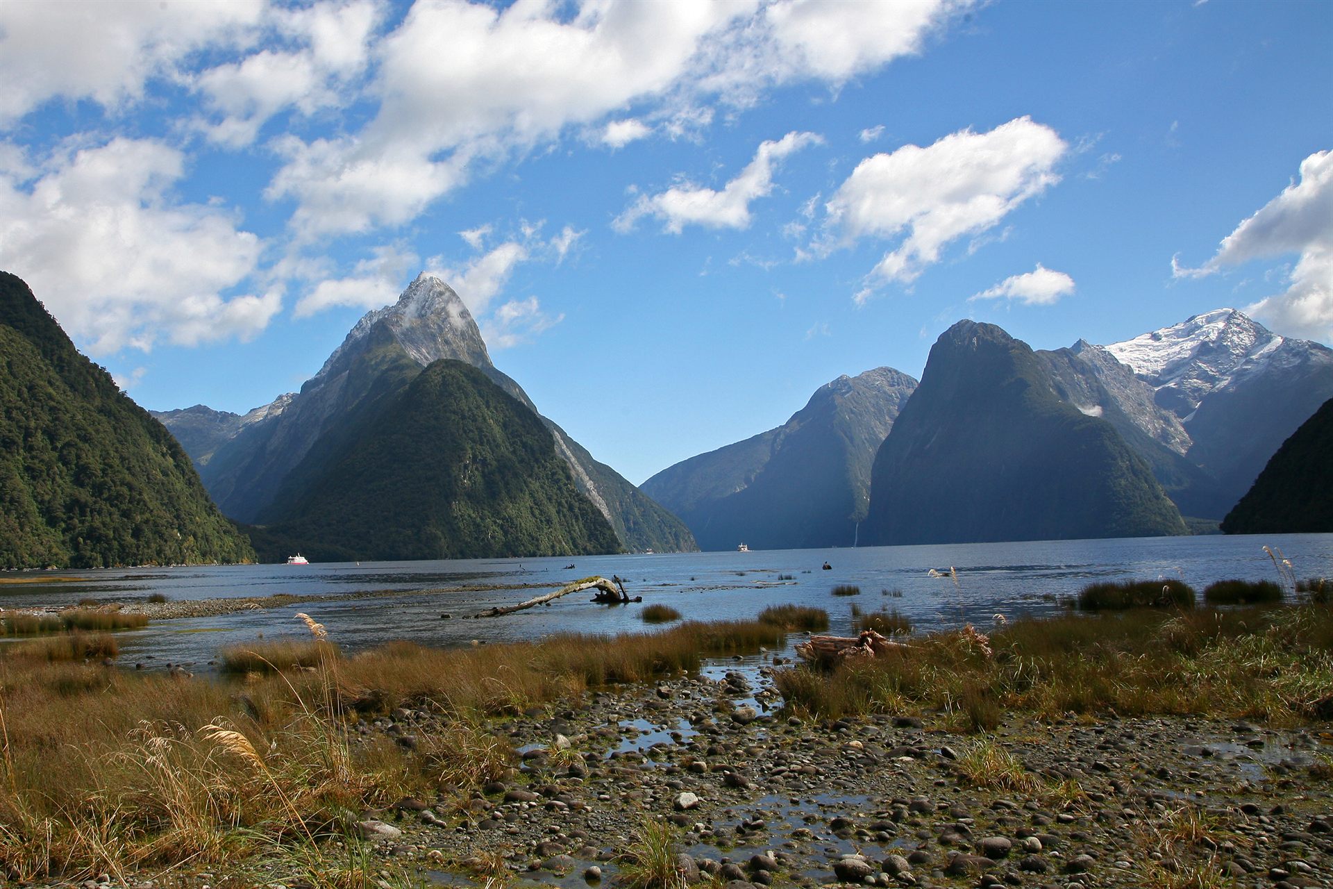 El fiordo de Milford Sound en Nueva Zelanda